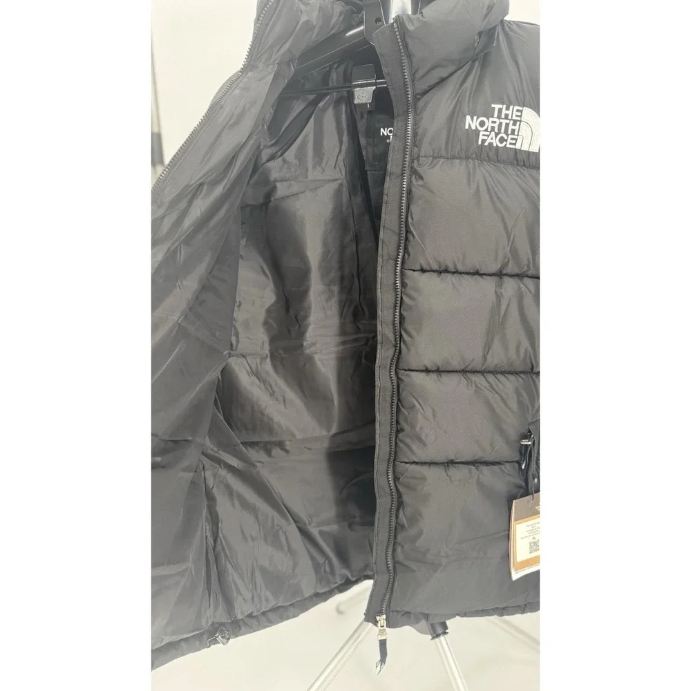 NWT The North Face Men 700 Fill Plus XL Fits L Black Hood‎ Winter Jacket READ